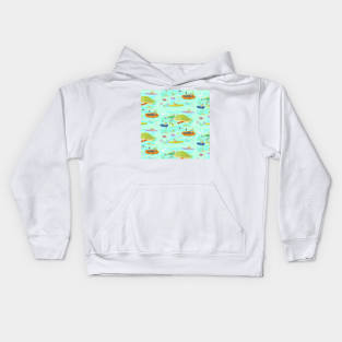 Having Fun at the Lake Kids Hoodie